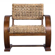  23483 - Uttermost Rehema Natural Woven Accent Chair